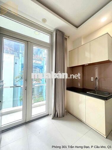 CHÍNH CHỦ CHO THUÊ STUDIO BAN CÔNG LỚN NGAY TRẦN HƯNG ĐẠO- Q1
