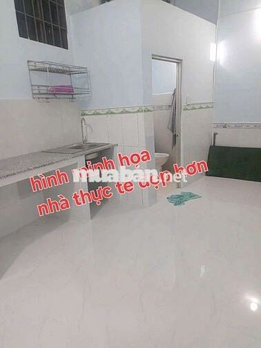 Nhà mới xây, dt rộng rãi 1pn ,gần chợ ,gần trường, hẻm thông ôtô