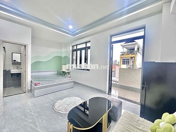Chung cư mini mới giá rẻ 1PN ban công giáp quận 1, quận 2, phú nhuận.