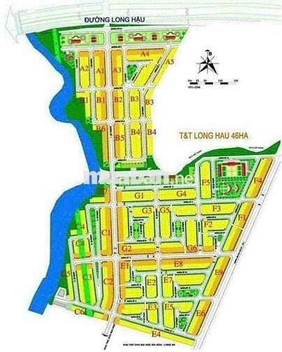 ĐẤT ĐƯỜNG SỐ 1 (17m) THÁI SƠN T&T LONG HẬU