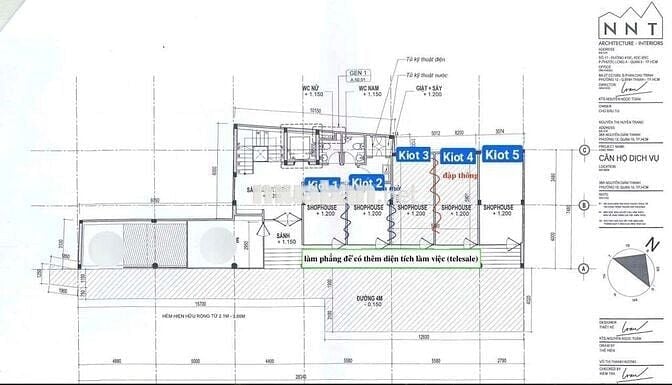 CHO THUÊ 5 KIOT 25m2 TẦNG TRỆT, BÃI XE LỚN – TÒA NHÀ CHDV CAO CẤP Q10