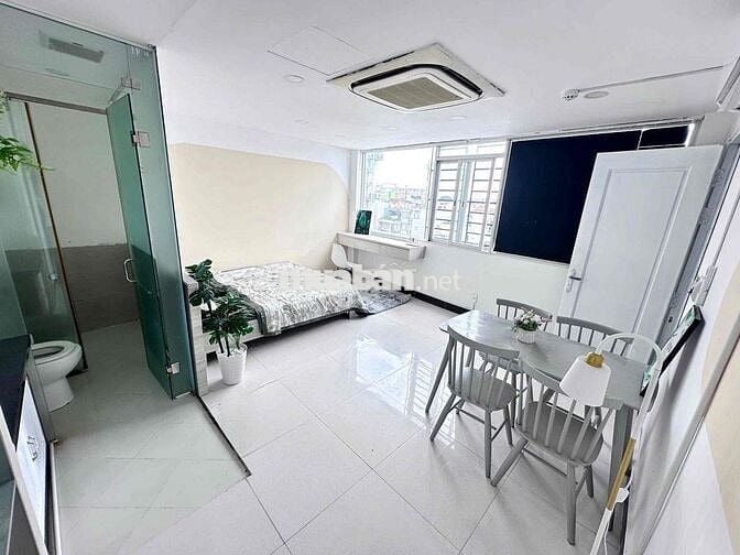 🔥STUDIO CỬA SỔ TRỜI THOÁNG HẦM XE THANG MÁY FULL NỘI THẤT GIÁ RẺ