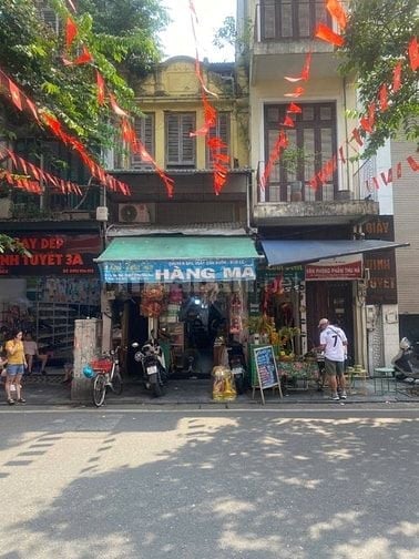 Bán & Cho thuê nhà số 13 mặt phố Đồng Xuân, Hoàn Kiếm, mặt tiền 3,1m