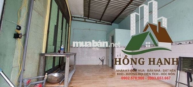 NHÀ CHO THUÊ NHÀ 4×5– GẦN MT PHAN VĂN HỚN - XUÂN THỚI THƯỢNG -