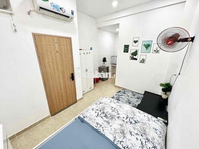 Studio Full Nội Thất Decor Tone Trắng Siêu Mới Ngay Trung Tâm