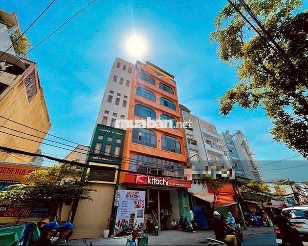 Cho thuê Tòa nhà  Vạn Kiếp, Phường 3, Quận Bình Thạnh. DT 8x16m