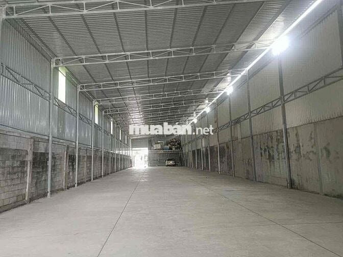 Cho thuê xưởng 900m² Thuận An – Đường xe cont 24/7, giá 50tr/tháng