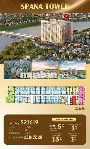Studio chỉ 2.1 tỷ. Căn hộ dễ thuê, dễ bán nhất cho nhà đầu tư!