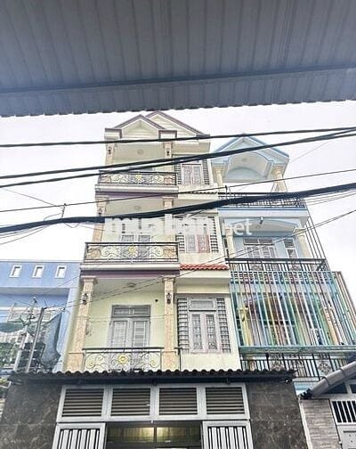 Cho Thuê Nhà 3 Lầu Mới Đẹp Hẻm Nguyễn Thị Búp, Hiệp Thành,Q12