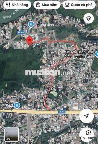 ĐẤT VĨNH THẠNH GIÁ 1ty350, 1 lô đẹp *** tại Nha Trang