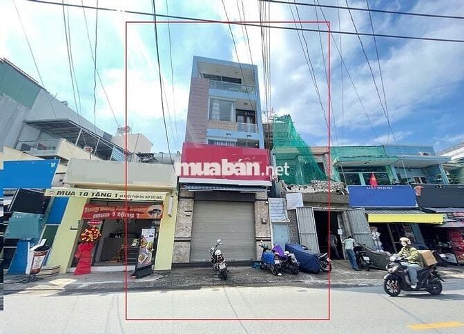 Nhà mới cho thuê giá tốt mặt tiền Đường Hồng Lạc Ngay Chung Cư Bàu Cát