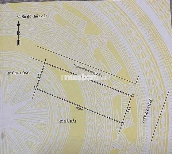 🏡 BÁN NHÀ/ĐẤT – TỔ 6, KHU CAM LỘ 1 – P. HÙNG VƯƠNG – Q. HỒNG BÀNG – HẢ