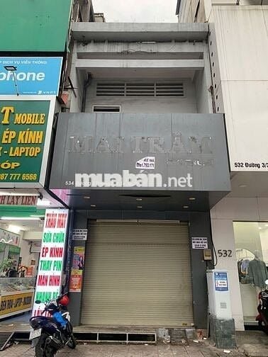 Cho thuê nhà   2 mặt tiền nguyên căn : 01 trệt, 02 lầu, 01 sân thượng