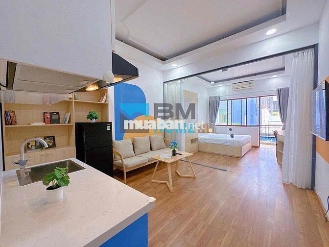 CHO THUÊ CĂN HỘ TÁCH BẾP BAN CÔNG NGAY ĐIỆN BIÊN PHỦ RỘNG 40M2 GIÁ RẺ