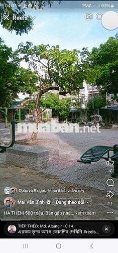 HẠ THEM 500 triệu. Bán gấp nhà mê lững. Mặt tiền an hải