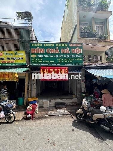 Cho Thuê Nhà Mặt Tiền Nguyễn Văn Thương, Phường 25, Bình Thạnh