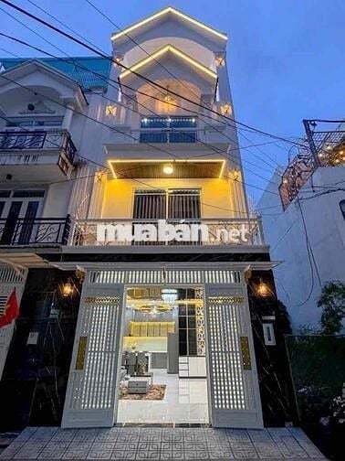 BÁN NHÀ MỚI- 4 TẦNG - NHÀ BÈ- HUỲNH TẤN PHÁT- NGANG 5.3M- GIÁ HƠN 7 TỶ