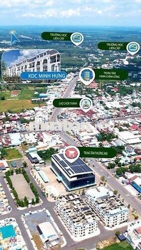 Chỉ cần 270 tr sở hữu ngay 1 nền Đất ở ngay KCN Chơn Thành