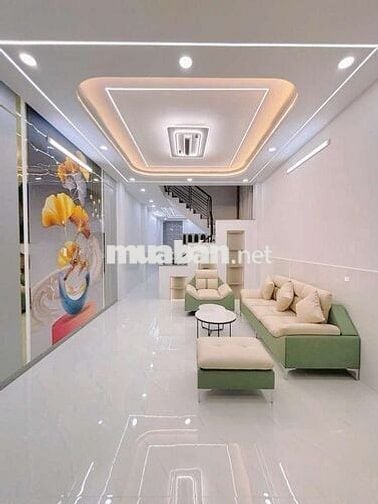 BÁN NHÀ sát MẶT TIỀN Bình Tân,60m2 , 4 TẦNG,kế Lê Trọng Tấn Tân Phú.