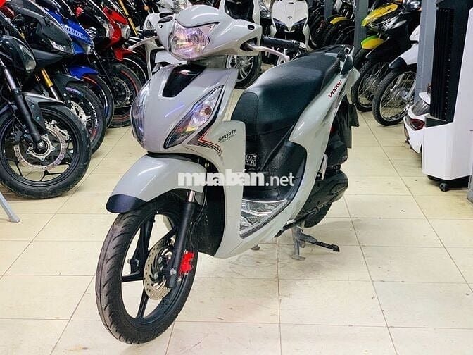 XE MÁY THỊNH PHÁT - VISION 110 XÁM XI MĂNG HN 2024