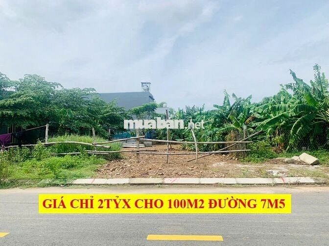 [GIÁ ĐẦU TƯ] - Chỉ 2tỷx có ngay 100m2 đất dg Nguyễn Minh Vân, Hòa Sơn