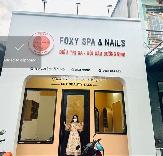 Nhà cho thuê phù hợp làm salon Tóc/ Chăm sóc da