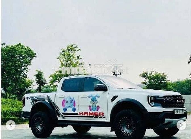 Ford Ranger 2023 Raptor 2.0L 4x4 AT -Màu trắng