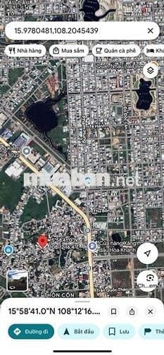 🛬🛬 Bán lô đất Miếu Bông, Hoà Phước, Hoà Vang Đà Nẵng  - Đi thẳng hết P