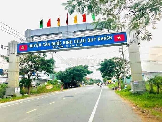 ĐẤT ĐẸP – VỊ TRÍ VÀNG NGAY QL50 – CỔNG CHÀO CẦN ĐƯỚC