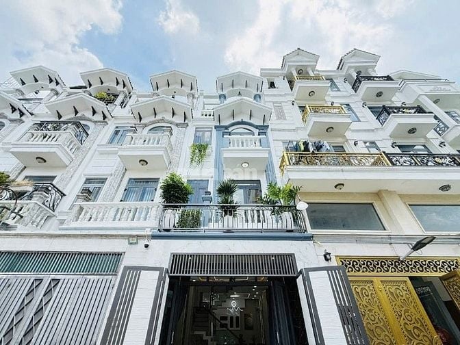 Bán nhà phạm văn chiêu, Gò Vấp. 7 tỷ 600tr. 1trệt, 3lầu, 4PN 