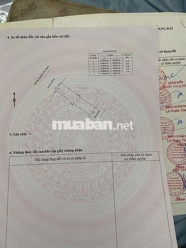 Bán lô đất 2 mặt tiền siêu đẹp MT chính đường Nguyễn Tất Thành