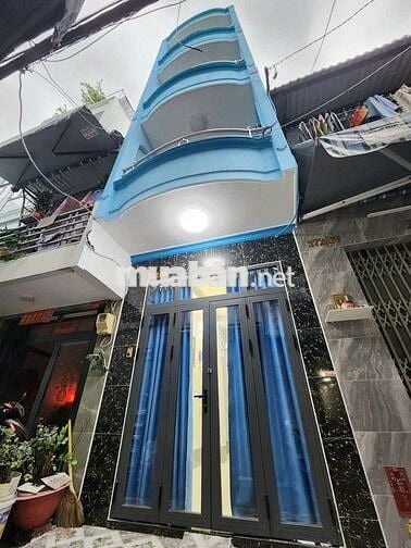 Bán nhà 4 lầu sổ hồng hoàn công