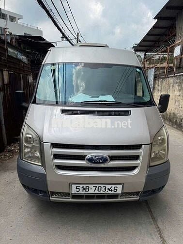 Ford transit 2009 van 3 người 940kg xe zin đẹp ken