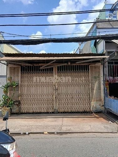 BÀN NHÀ MẶT TIỀN CƯ XÁ PHÚ LÂM B Q6 (4,2X26) CẤP 4. CHỈ 15 TỶ