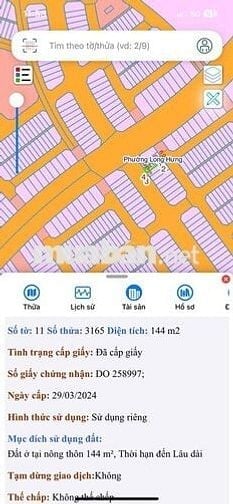 cần bán lô đấy 2 mặt tiền khu 5 ngã tư