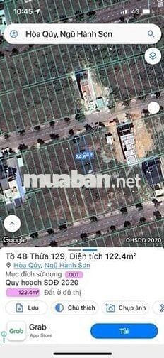 Bán lô đất siêu hiếm đường Đức Tín rộng 122,4m2