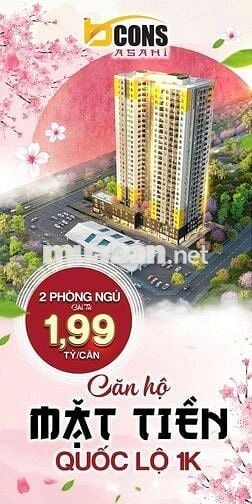🌸 BCONS ASAHI – Căn hộ phong cách Nhật Bản giữa lòng Dĩ An 🌸
