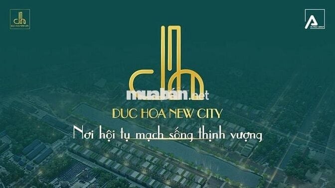 SỔ HỒNG RIÊNG TỪNG NỀN, ĐẤT NỀN THỔ CƯ (ĐỨC HÒA NEW CITY, AN NÔNG 7)