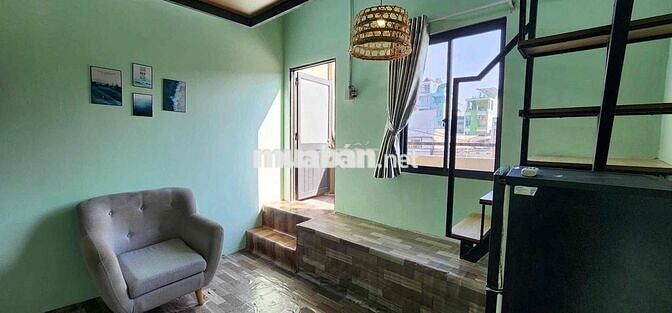 CHO THUÊ DUPLEX GIÁ RẺ ĐƯỜNG PHAN VĂN KHOẺ FULL NỘI THẤT BANCOL CỬA SỔ