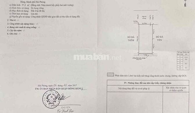 🏡 BÁN ĐẤT SỐ xx/10 HÙNG DUỆ VƯƠNG – THƯỢNG LÝ – HỒNG BÀNG – HẢI PHÒNG