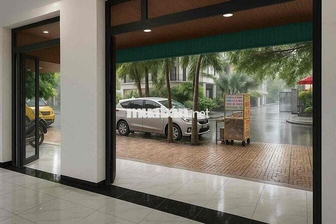 mb góc 2mt triệt lầu sân đậu xe rộng ngang 8m 21tr/tháng
