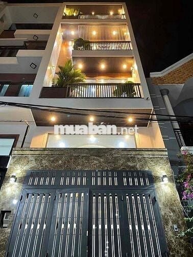Nhà Phố Đẹp HXH Phan Huy Ích 4PN 5WC FULL NỘI THẤT 16tr