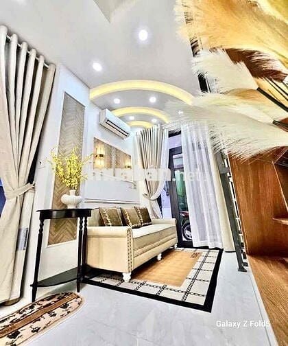 HOÀNG VĂN THỤ P9 PHÚ NHUẬN 3TẦNG BTCT FULL NỘI THẤT CAO CẤP 5,98TỶ TL