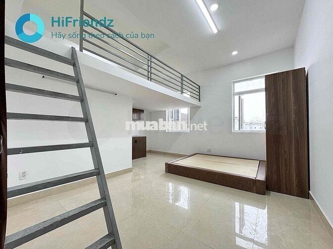 Duplex cửa sổ thoáng mát rộng bành khi - ở đc 4ng4xe - Gần VLU -IUH