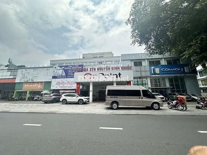 Tòa góc 2MT Nguyễn Đình Chiểu bề ngang 12m sẵn 5 tầng giá 140tr