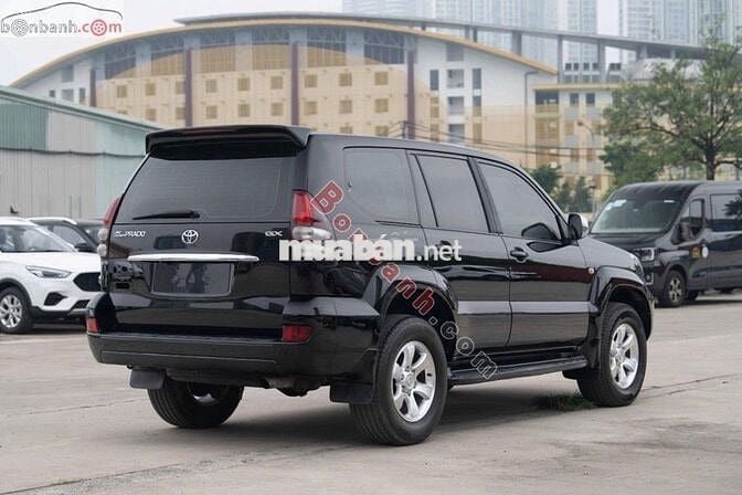 Prado GX 2.7 AT 2008 - 440 Triệu màu đen