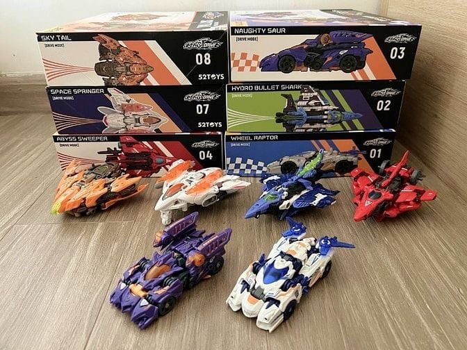 Combo 6 Mô hình Chuyển đổi của 52TOYS - BEASTDRIVE