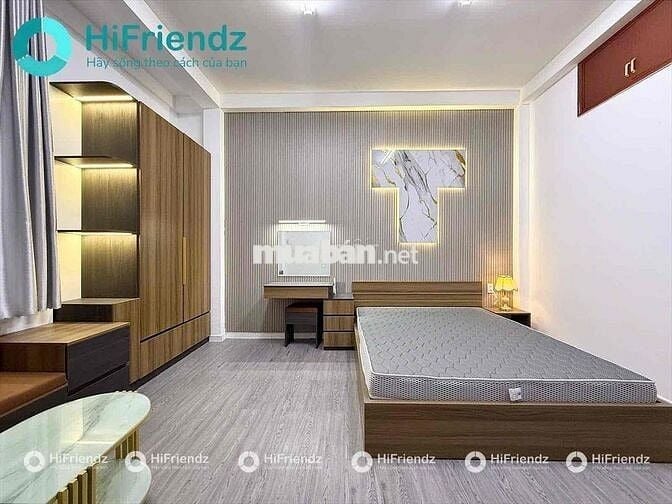 Căn hộ 1PN tách bếp, Full nội thất, Máy giặt riêng ngay CV Gia Định