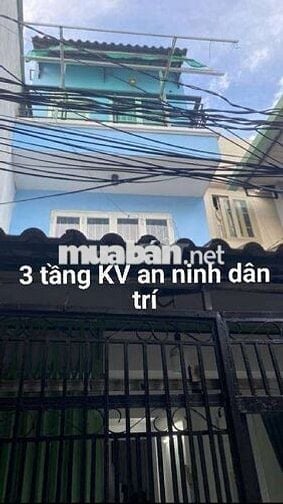 🏠 ĐẸP - Phan Anh -Hẻm 1/ Thông - Giáp Q6 - 3Tầng - BanCong-GiếngTrời