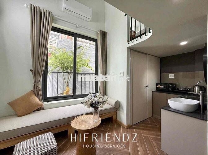 CĂN HỘ DUPLEX GẦN ĐH HUIT, ĐH VĂN HIẾN ĐẦY ĐỦ NỘI THẤT BAN CÔNG